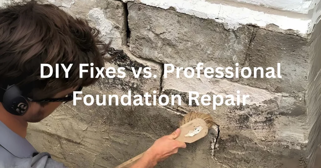 DIY Fixes vs. Professional Foundation Repair: What You Need to Know