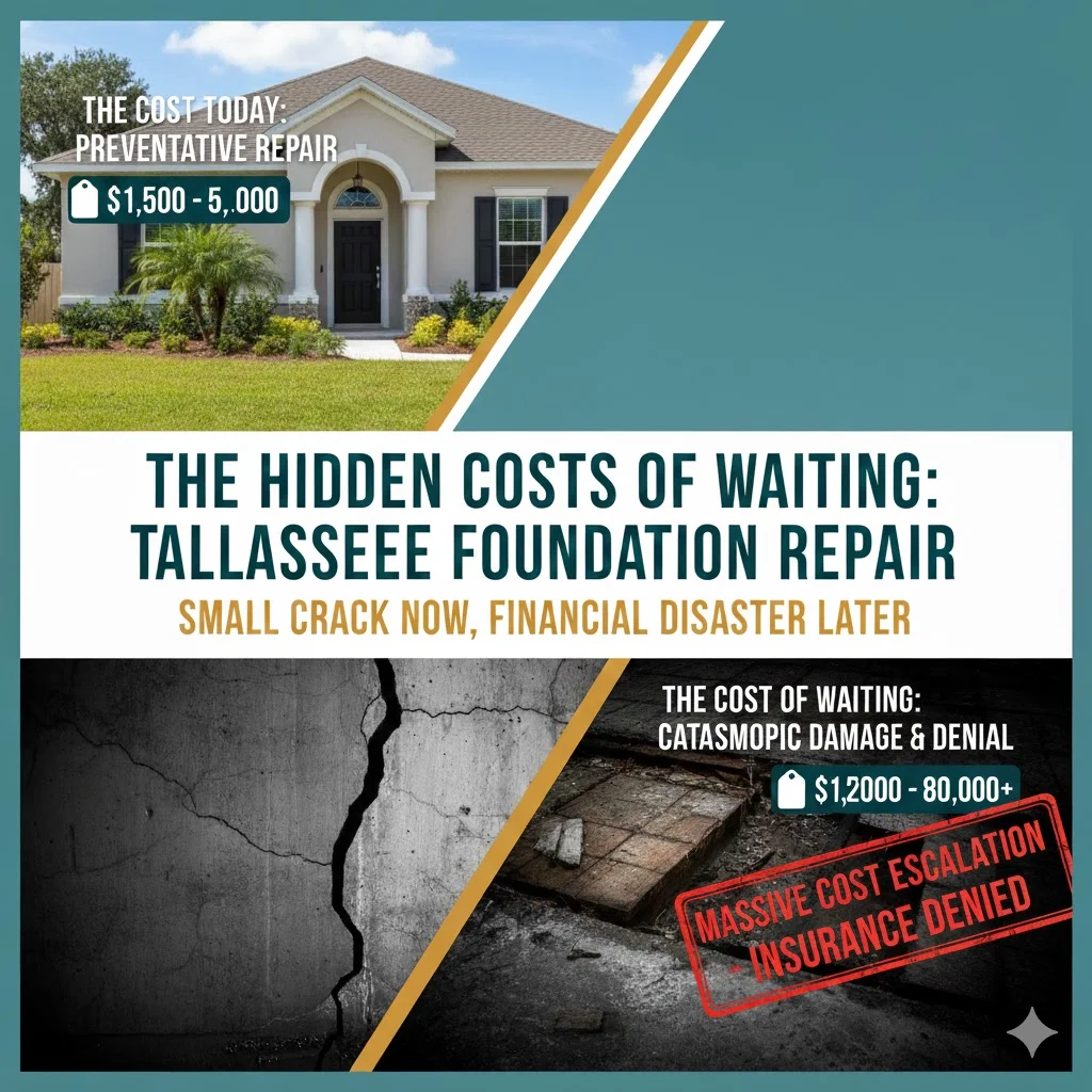 The Hidden Costs of Waiting: Why Delaying Foundation Repair is Expensive