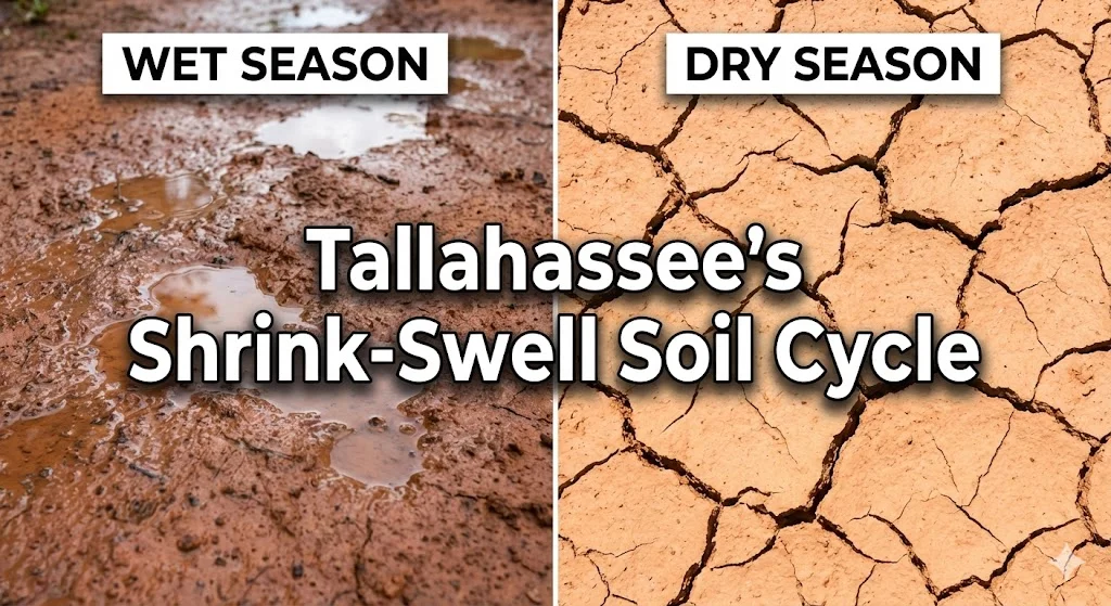 Why Your Tallahassee Home is Sinking: The Clay Soil Problem