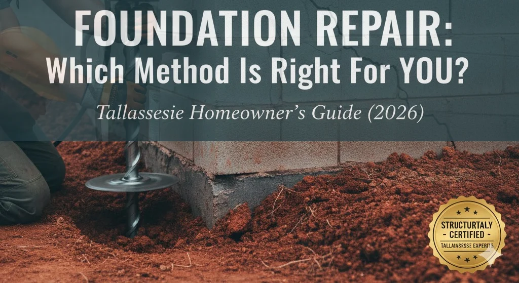 Methods Used for Foundation Repair: Which One Is Right for You?